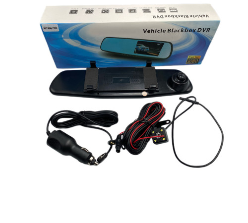 Дзеркало відеореєстратор 1080p із камерою заднього вигляду DVR L9000 Автомобільний реєстратор із камерою (L9000)