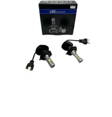 Світлодіодні лампи Led S1 H4 12 24v 25w optimal-l 6500k 4000l радіатор (S1H4h)