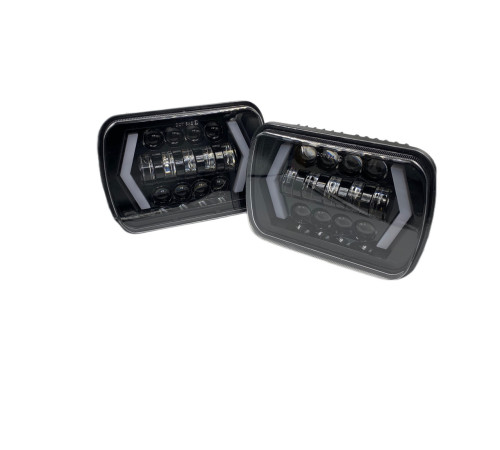 Фари led 5X7 дюйма 75W ближній дальній та поворот Jeep Ваз Nissan Land Rover 20 7 14см 12 24V (lJLS5938)