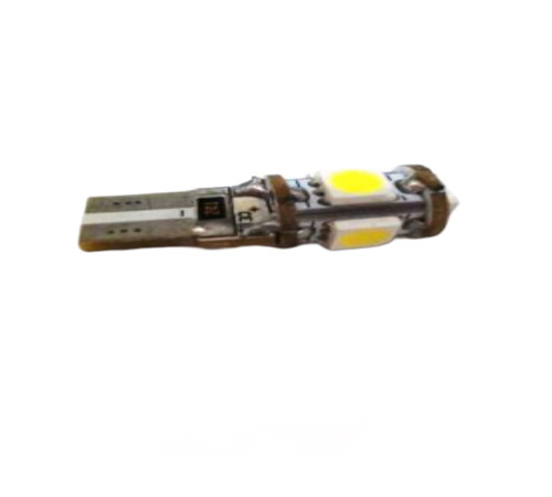Led світлодіодна лампа Solar T10 Canbus 5SMD 505 12V білий (T10W5W505)