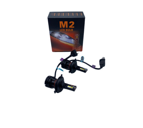 Автомобільні Led лампи M2 H4 6000k 12 24v білий (M2H4)
