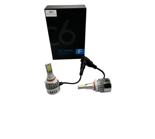 Комплект автомобільних Led ламп C6 HB3 36w 12V комплект 2 штуки (C6HB3)
