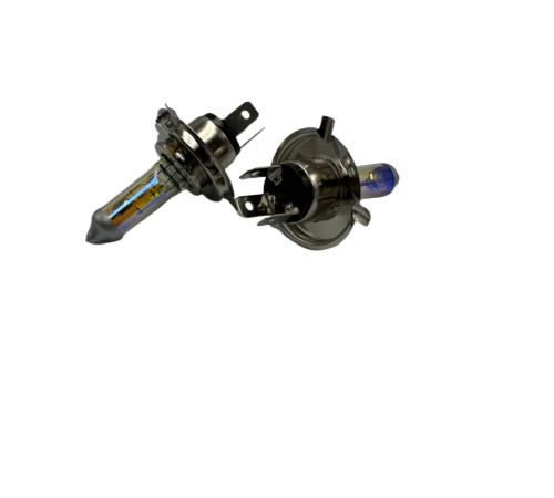 Галогенная лампа Star Xenon H4 12V 100W rainbow yellow комплект (R43T)