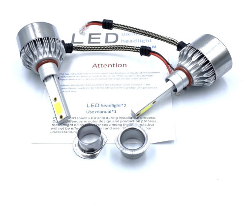 Комплект автомобільних LED ламп C6 H1 12v 24v 6500K (5537)