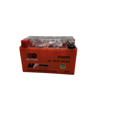 Акумулятор Гелів OUTDO PM-GEL 12v 7А для мотоциклів (PMGL12V7AH)