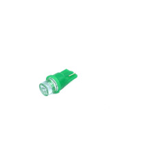 Світлодіодна лампа AllLight T10 12V 1 діод 0.45w GREEN (T1012V)