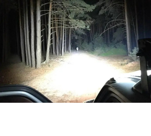 Передні фари LED для ваз 2101 2121 21213 Газ 24 Уаз 7 дюймів 150 Ватт кт 2 шт (LEDM156112)